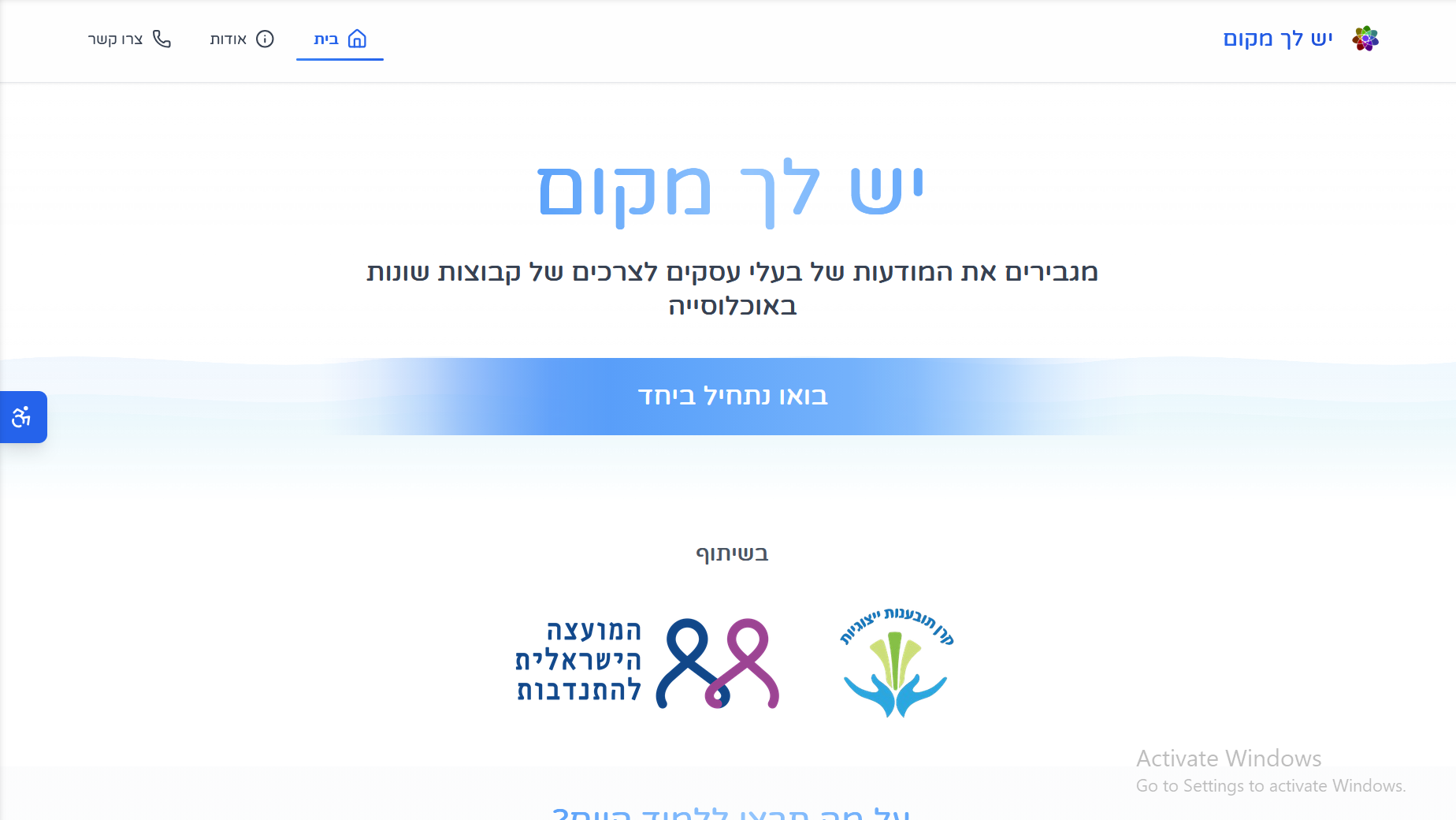 YeshLahemMakom